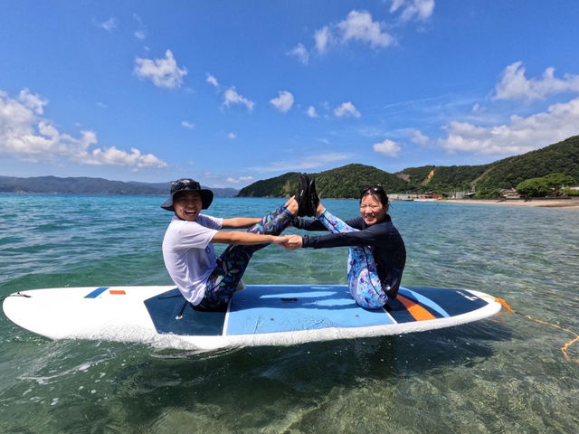 ペアヨガではいろんなポーズで楽しみます♪_DaySea