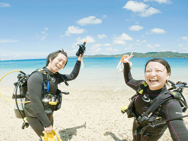 【体験ダイビング】これから海へ!_Leap Scuba Amami