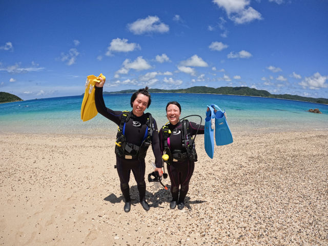 【体験ダイビング】奄美ブルーの海へ♪_Leap Scuba Amami