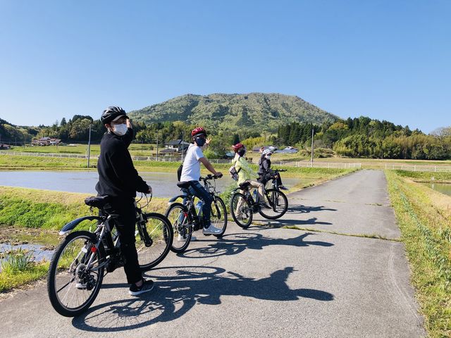 大朝のシンボル「寒曳山」をバックに思い出の1枚を…_OASA MOBiLITY STATION ≪O.M.S