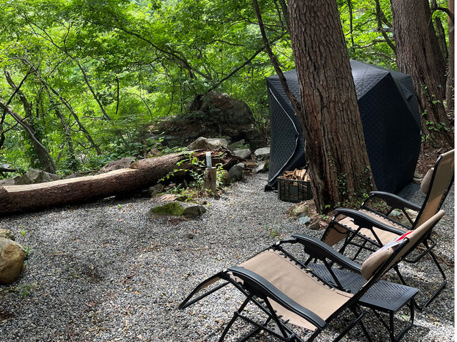 テントサウナもあります(別料金です)_Outdoor Swag Life