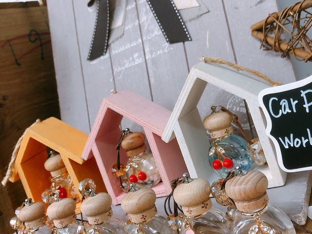 車用芳香剤(ワークショップ可能)_K's GARDEN〜handmade studio Momo〜