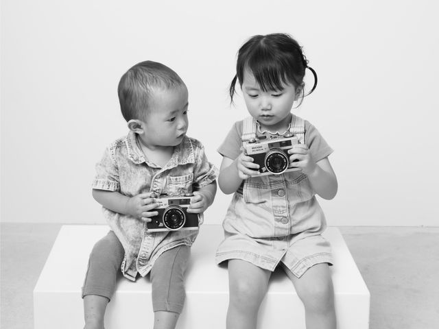 家族写真やお子様の写真撮影にもオススメ!_セルフ写真館 TOCCHI