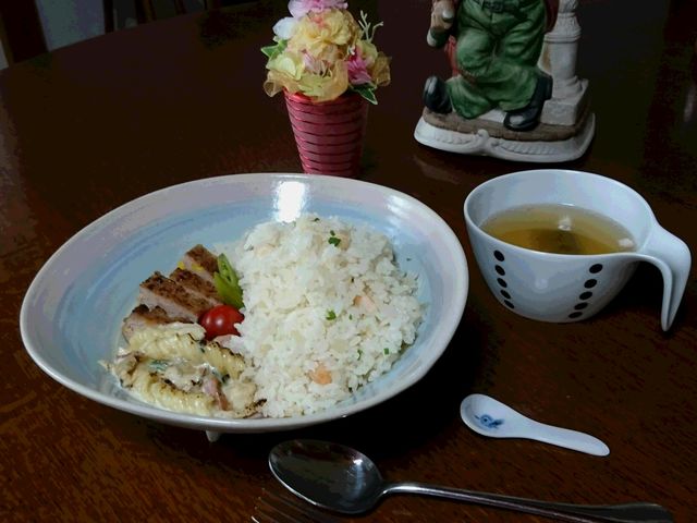 ランチでご提供しています 「つるこライス」_工房のさん