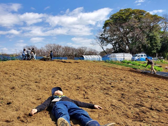 プログラムによってはこんな自由な時間もあったり。。。_自然菜園あかね空