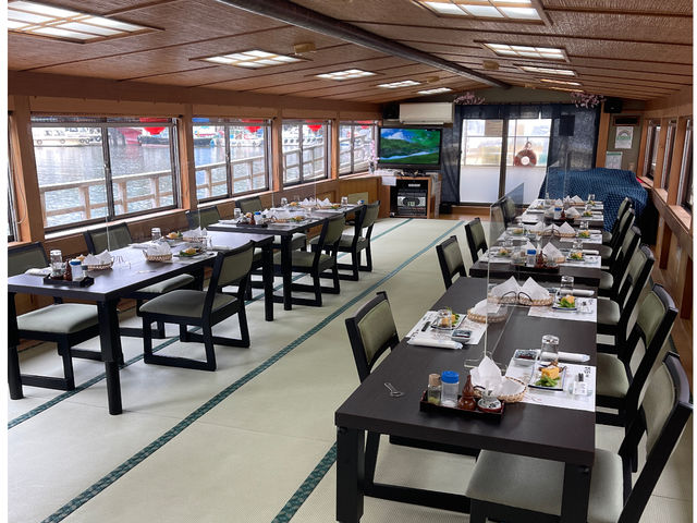 船内の様子_屋形船石川丸