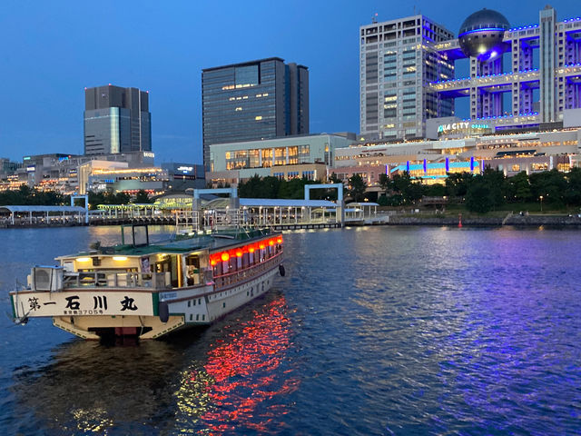 東京のウォーターフロントの夜景スポットをご案内。_屋形船石川丸