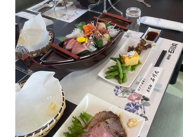 食材にこだわった石川丸自慢の料理。_屋形船石川丸