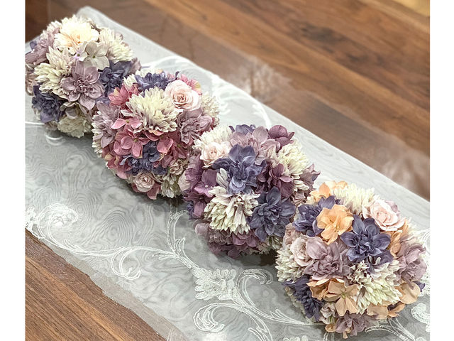 アーティフィシャルフラワーアレンジレッスンもやってます。_Atelier Jun
