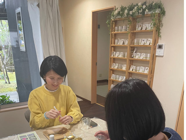 アトリエ内_aroma ku*ku