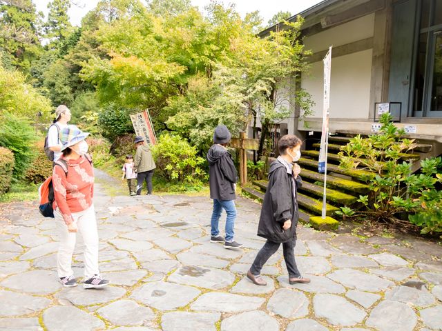 国宝を保管している宝物殿_sherpa