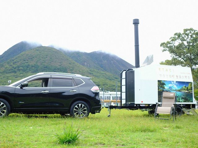トレーラーサウナのレンタル_Oita Happy Camp Club