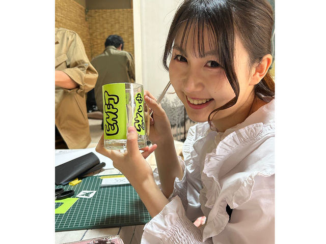 名前や文字もOK_石屋のブラスト教室