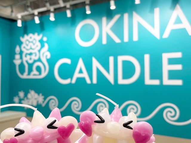 国際通りシーサー体験_OKINAWA CANDLE LABO