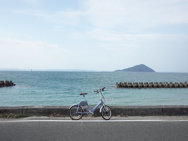 綺麗な景色も独り占め。_糸島サイクルツーリズムセンター