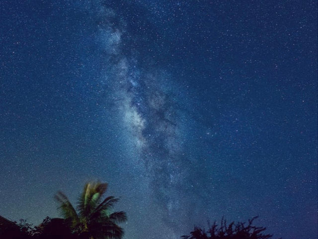 快晴時には満天の星空がお出迎え_AMALOHA