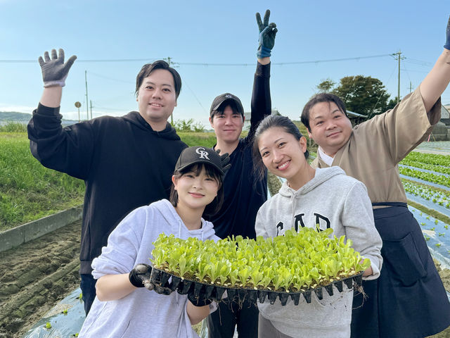 海月館グループのスタッフみんなでイチから丁寧に育てています_海月農園