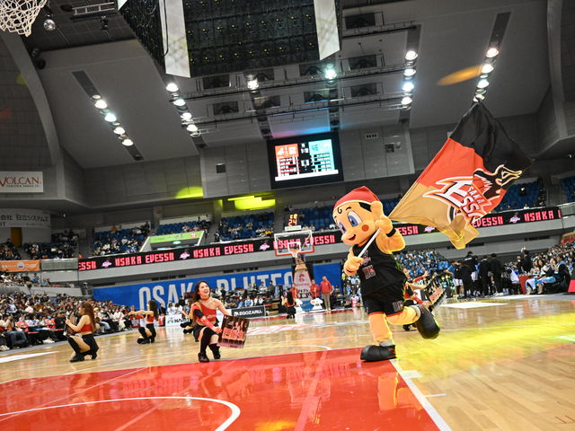 試合中のイベントももりだくさん!_大阪エヴェッサ