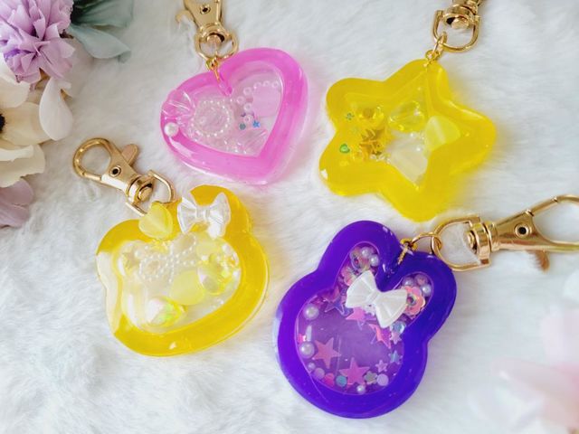 シェイカーキーホルダー_ハンドメイドショップ 時かざり