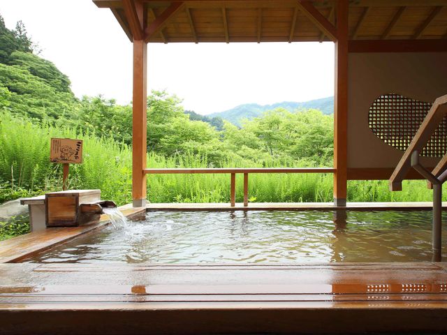 星の湯露天風呂_よもぎひら温泉和泉屋