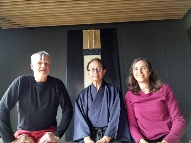 ドイツミュンヘンからお越しになったドイツ人ご夫妻_松風庵