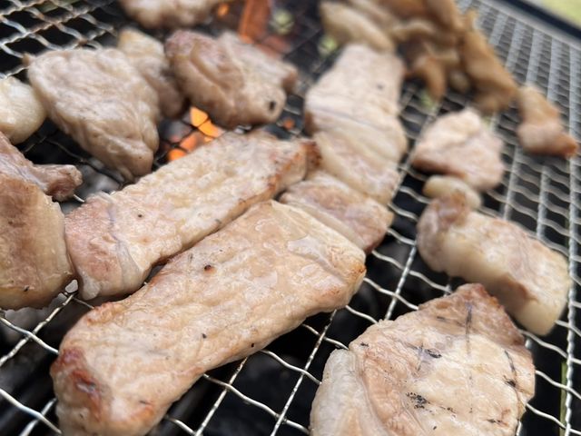 楽しくBBQ☆_日光たかとくキャンプステーション