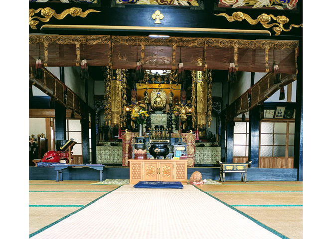 坐禅体験の場所です
光明寺 大堂_cafe&studio 彩〜いろどり〜