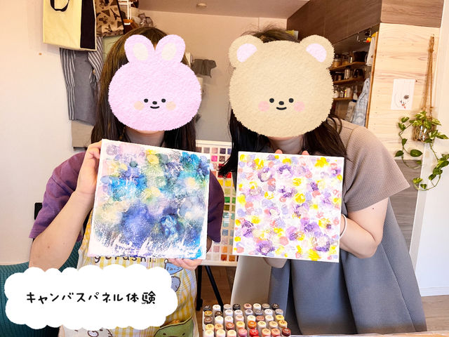 キャンバスパネル体験_atelier GEAR