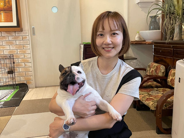 映えるわんちゃんと♪_犬カフェ カタノダプラス