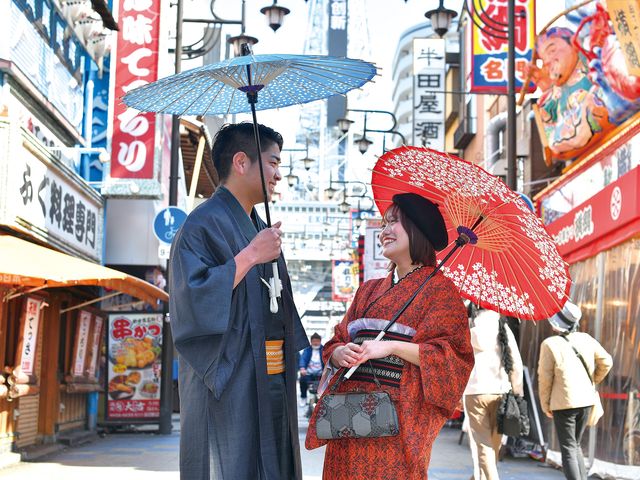 大阪着物レンタル 花小町 新世界