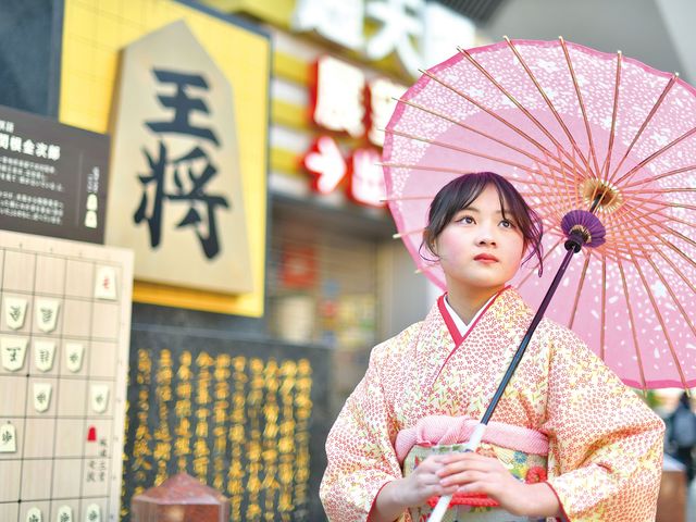 大阪着物レンタル 花小町 新世界