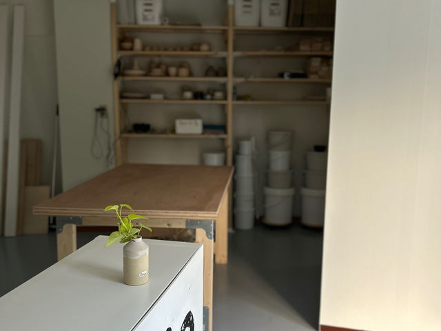 手びねりもできます_slope kiln