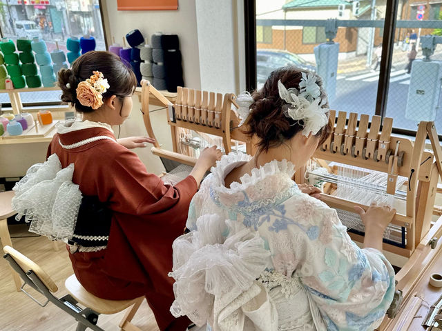 手織り体験 おりなみ 浅草駅前店