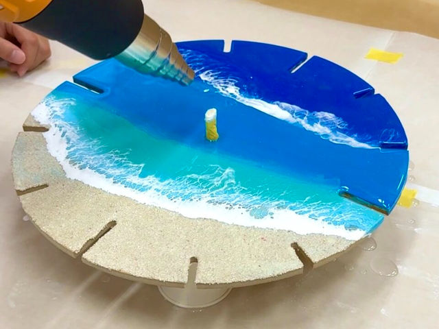 海レジンアート体験 レジホコ