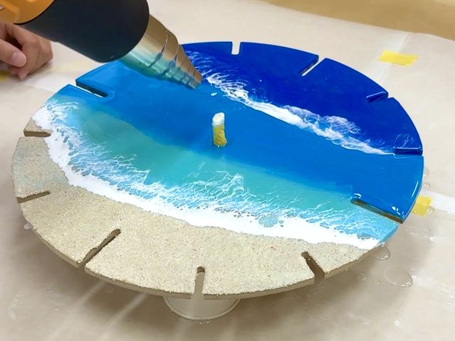 海レジンアート体験 レジホコ