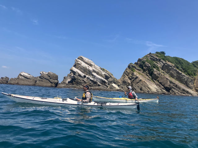 和歌山友ヶ島シーカヤックツアー_Nomad Kayaks
