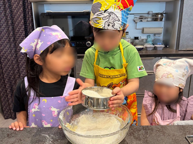 男の子も女の子も夢中でお料理。_あさひがおかこどもキッチン