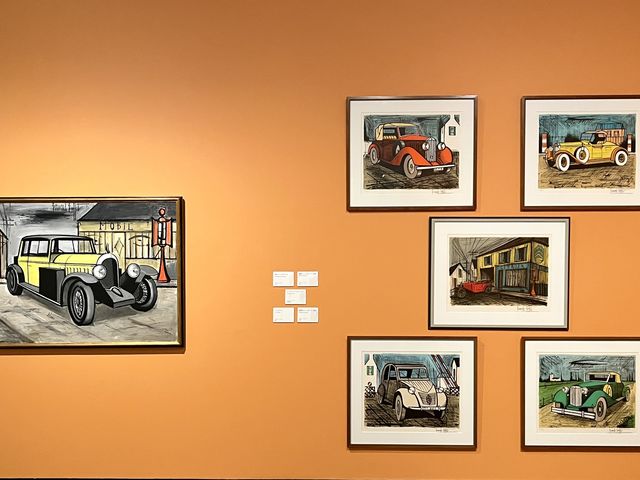 館内:新館(作品は展示によって異なります)_ベルナール・ビュフェ美術館