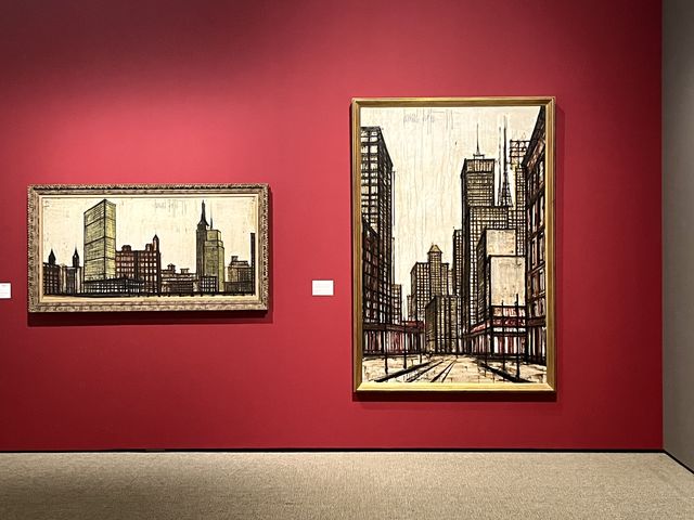 館内:新館(作品は展示によって異なります)_ベルナール・ビュフェ美術館