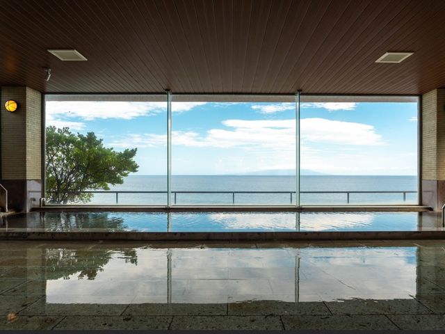 天然温泉 女性用大浴場「四海波/碧天」_熱川館