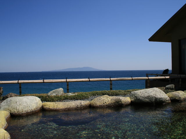 天然温泉 女性用露天風呂「四海波/碧天」_熱川館