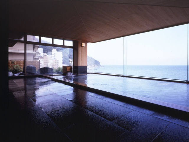 天然温泉 男性用大浴場「四海波/蒼海」 _熱川館