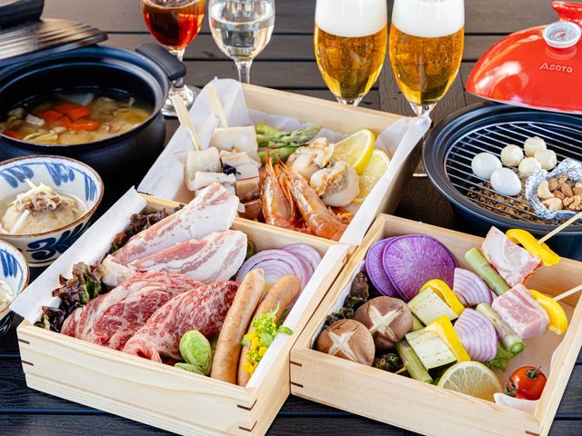 手ぶらでできる地産地消の絶品BBQ_NAGOMI CAMP