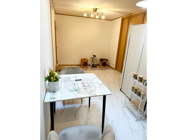 サロン店内
リラックスできるお部屋で体験していただけます。_若よもぎ蒸しサロン美楽