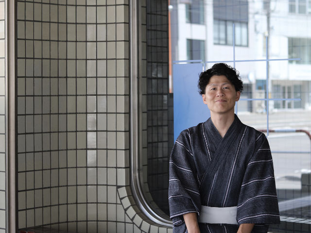 男性用浴衣・着物もございます_Kimono Rental 和-niko-