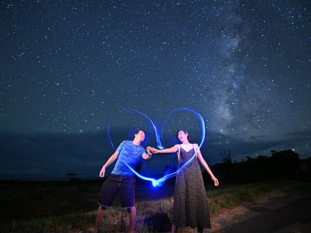 カップルにもオススメです♪西表島の星空フォトで特別な思い出作り☆_Aquila