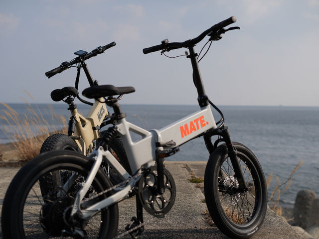 電動アシスト自転車『MATE.BIKE』
淡路島のロケーションとピッタリのファットバイクです。_RIDE+A