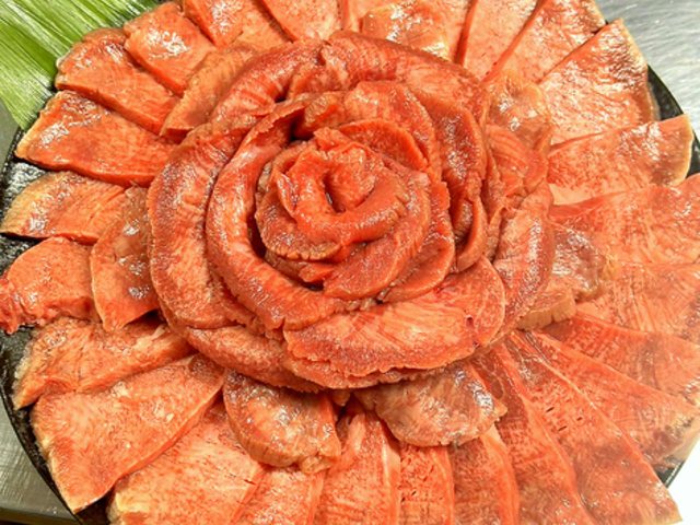 極厚牛たんと仙台牛 椿の写真1