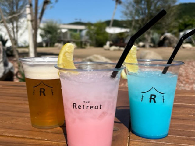 追加料金でフリードリンクも♪_The Retreat