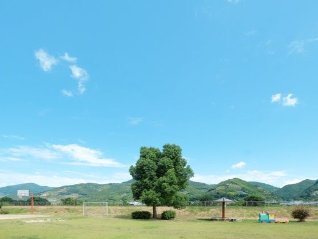 鉄道公園芝生広場_有田川鉄道公園
